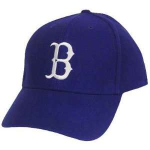  MLB BROOKLYN DODGERS NY BLUE WHITE HAT CAP FITTED SMALL 