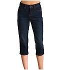 New CALVIN KLEIN Dark SHAPE Crop/Capri Jeans   Women 30/10  