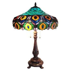  Table Lamp Peacock D16, H25