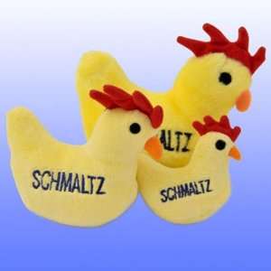 Plush Schmalz the Chicken Medium Sized Chewish Squeak Treat Animal Pet 