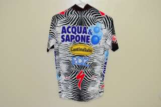 Acqua & Sapone Specialized Nalini zebra jersey NOS size 3 medium 