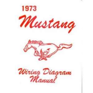    1973 FORD MUSTANG Wiring Diagrams Schematics 