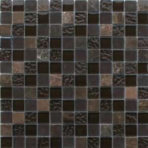  Coffee Brown Marble, and Slate Gray and Brown Glass