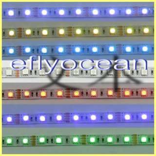 RGB 5050 5M 300 LEDs SMD Strips Light Flash+24 IR Remote Controller+5A 