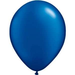  (100) Pearl Sapphire Blue 5 Latex Balloon Qualatex Toys 