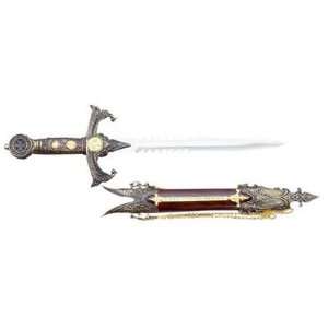  Knights Templar Dagger with Scabbard