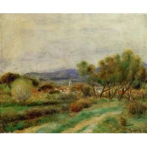    Auguste Renoir   24 x 20 inches   View of La Sayne