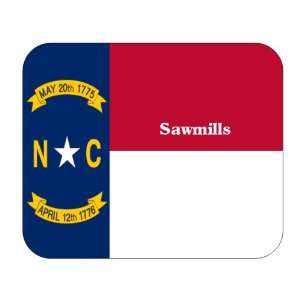  US State Flag   Sawmills, North Carolina (NC) Mouse Pad 