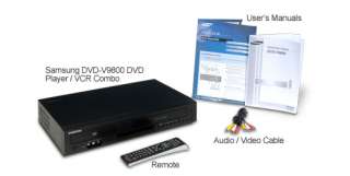 Samsung DVD V9800 DVD VCR Combo Player HDMI 1080P  