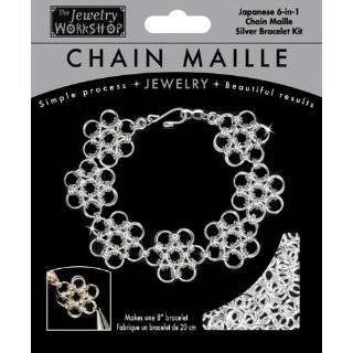   Products Chain Maille Silver Japanese 6 in 1 Bracelet Jewelry Kit