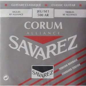  Savarez Classical Corum Standard Tension Set, .024   .042, Red 