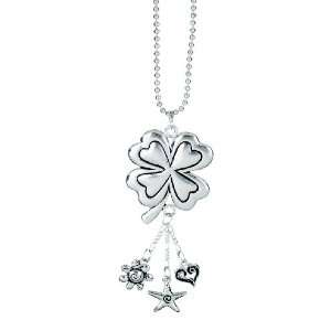  SHAMROCK CLOVER Car Charm Ornmament with Dangles 