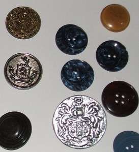 Job Lot Vintage Large & Oversize Buttons 50s 60s 70s Unusual Bakelite 