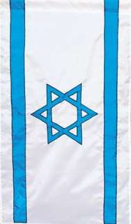 28x48 ISRAEL APPLIQUE FLAG  
