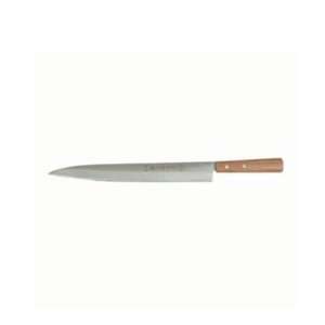 Sashimi Knife, 12 Blade, 16 1/2 Oa Length, Pointed, Riveted Wood 