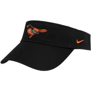  Nike Baltimore Orioles Black Stadium Adjustable Visor 
