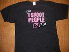SALLEE PHOTOGRAPHY tour T shirt large I Shoot People TX