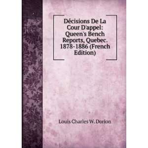  DÃ©cisions De La Cour Dappel Queens Bench Reports 