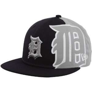  New Era Detroit Tigers Navy Blue Gray Side Fill 59FIFTY 