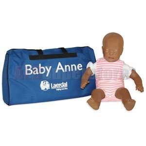  Laerdal Dark Skin Baby Anne w/Soft Pack   050002 Health 