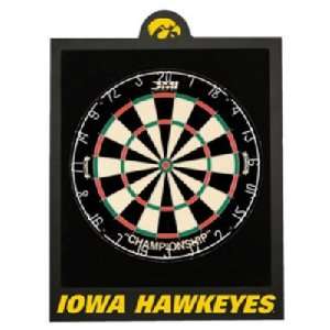   Sports Iowa Hawkeyes NCAA Officially Licensed Dartboard Backboard