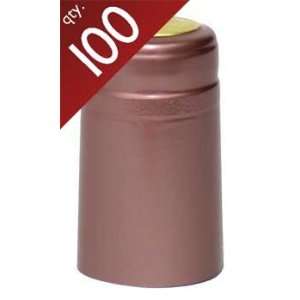  Dusty Rose PVC Capsules 100 