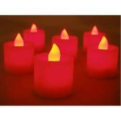   about the beauty of real candles without the mess or safety hazards