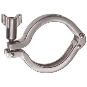 Parker Sanitary Tube Fitting, Stainless Steel 304, Heavy Duty Clamp, 2 