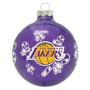  Los Angeles Lakers Traditional Round Ornament Sports 
