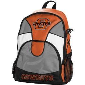   State Cowboys Orange Gray Double Trouble Backpack