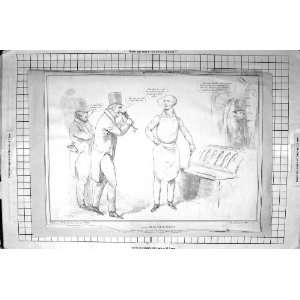   John Doyle Hb Sketch 1834 Mackerel Fish Fishmonger