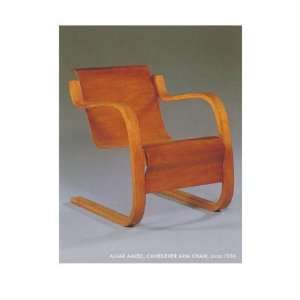 Alvar Aalto Arm Chair Premium Poster Print, 12x18 