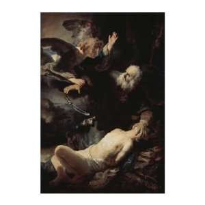  Abrahams Sacrifice Harmensz Van Rijn Rembrandt. 24.50 