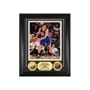 David Lee Golden State Warriors 24KT Gold Coin Photo Mint