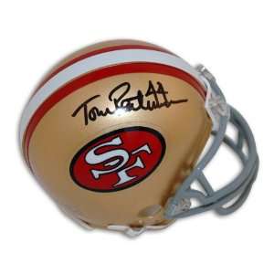  Tom Rathman San Franscisco 49ers Mini Helmet Sports 
