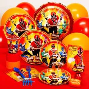   By Amscan Power Rangers Samurai Standard Party Pack 