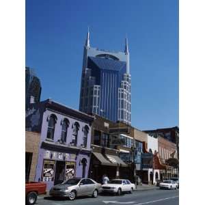  Buildings in a City, Honky Tonk Row, Nashville, Davidson County 