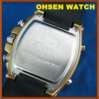New Luxury Sport OHSEN Digital Analog Mens Quartz Wrist XMAS Watch 