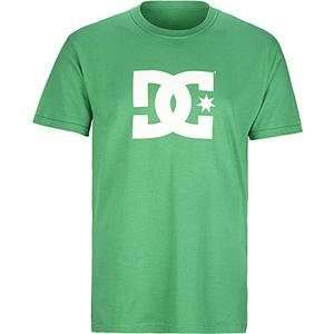  DC Youth Star T Shirt   Large/Kelly Green Automotive