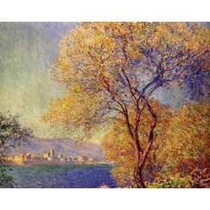   painting name Antibes Seen from the Salis Gardens 2, by Monet Claude