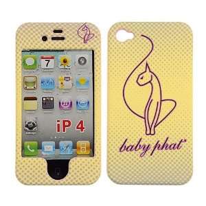  Phat Cat Yellow HARD PLASTIC COVER CASE SKIN 4 Apple 