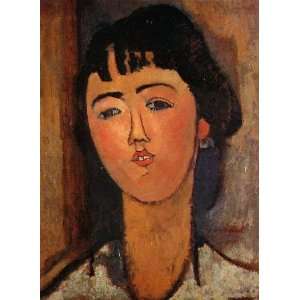   name Portrait of a Woman 2, By Modigliani Amedeo