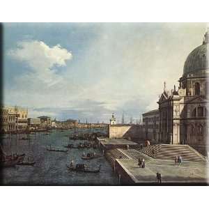  The Grand Canal at the Salute Church 30x24 Streched Canvas 