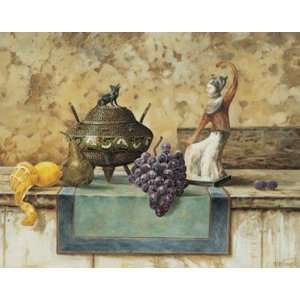  Still Life With Grapes Poster Print