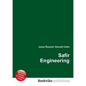  Safir Engineering Ronald Cohn Jesse Russell Books