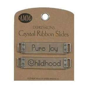     Pure Joy/Childhood Crystal Ribbon Slides