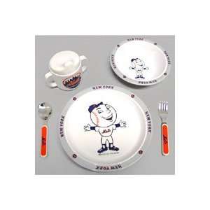 MLB Mets 5 piece Kids Place setting 