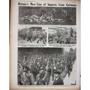   WW1 British Soldiers France German Prisoners Frith