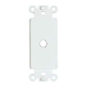 Calrad 28 180 1 Decora Style Insert with Recessed Hex Cutout, 1 Port 