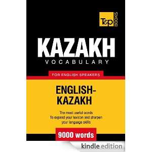   English Kazakh   9000 Words Andrey Taranov  Kindle Store